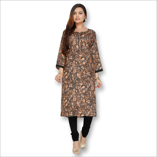 Ladies Floral Printed Kurtis 